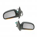 Power Heated Amber Signal Mirror Pair Set For Trailblazer Envoy Bravada Rainier 