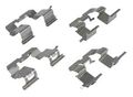 H15846a Professional Grade Disc Brake Caliper Hardware Kit Metal Machined Finish One Size