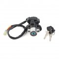 Liru Ignition Switch Key Set Motorcycle Keys Lock Assembly For Suzuki Gz125 Gz250 Gsf600 Gsf650 Gsf1200