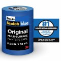 Scotch 2090-24ep6 Blue Painter S Tape 24 Mm X 55m 6-pk Quantity 1