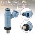 Topteng 2pcs Fuel Injector 15710-11h00 For Suzuki Atv 2007-2011 Kingquad 450 500axi