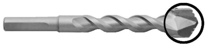 Relton 1 4 X In Groo-v Tip Multi-purpose Masonry Bit