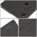 Bm1068145 Factory Style Front License Plate Mounting Bracket Compatible With Bmw X1 16-18 Matte Black