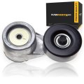 Drive Belt Tensioner Assembly For Gmc Safari 1990 To 1995 Serpentine Steel Construction Replacement 88909597 Gold