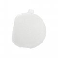 X Autohaux Pearl White Front Bumper Tow Hook Towing Eye Cover Cap Replacement Bhn1-50-a11-bb For Mazda 3 2014 2015 2016