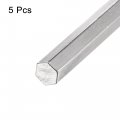 Uxcell 5mm Hex Key Wrench L Shaped Cr-v Repairing Tool 5 Pcs