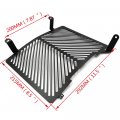Cnc Aluminum Radiator Grille Guard Cover For Duke 790 2018 2019 Front Protector Grill Black