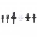 Polarlander 350pcs Car Push Pin Rivet Fastener Trim Clip Panel Body Interior Assortment Set Kit For Bmw Benz Audi Toyota Honda