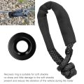 Winch Snatch Recovery Shackle Rope For Atv Utv Suv Truck Soft Heavy Duty 4x4 High Performance Outdoor Towing Emergency Rescue