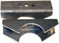 Anti Wrap Leaf Spring Perch Pair For Gm 14 Bolt And Dana 70 B4w25004bp 1 4 In Us Steel 7 75 Length With Adjustable Wheelbase 