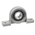 2pcs Kp002 15mm Bore Zinc Alloy Inner Ball Mounted Pillow Block Insert Bearing 