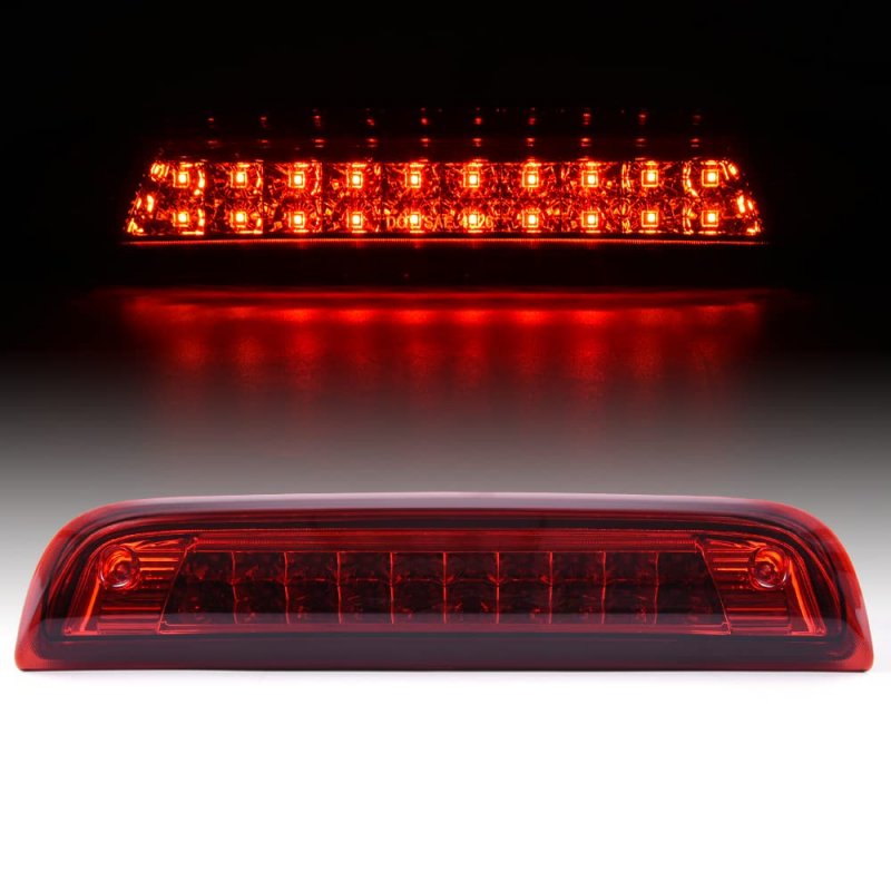 High Mount Led 3rd Brake Light For 2014 2015 2016 2017 2018 Chevy Silverado Gmc Sierra Rear Tail Cargo Lamp Waterproof Chrome