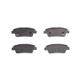 Front Brake Pads For Hyundai Genesis 2010 2016 4000 Hybridynamic Series Mechanical Wear Sensor 1 70 Inner Pad Height 0 59 In 