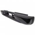 Hecasa Rear Step Bumper Compatible With 1999-2006 Chevy Chevrolet Silverado Gmc Sierra 1500 W License Plate Light Face Bar