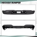 Hecasa Rear Step Bumper Compatible With 1999-2006 Chevy Chevrolet Silverado Gmc Sierra 1500 W License Plate Light Face Bar