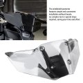 Pc Material Windshield Enhanced Aerodynamics Windscreen Wind Deflector For Mt-09 2024 Gray