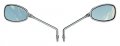 Hoosier Garage Long Stem Motorcycle Mirrors For Replacement Honda Kawasaki Suzuki And Victory 