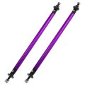 2pcs 200mm 7 87 Splitter Support Rods Adjustable Front Rear Bumper Lip Strut Rod Tie Bars Fit Most Vehicle Purple 
