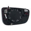 Spieg Driver Side Mirror Glass Replacement For Bmw 2 3 4 Series G20 G22 G42 Heated With Blind Spot Monitoring Backing Plate