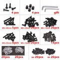 Bodywork Kits For Kawasaki Versys 650 Zg1000 Zrx1100 Zrx1200 Zx11 Zx1100 Zx7r 175pcs Motorcycle Fairing Body Bolts Kit Fastener
