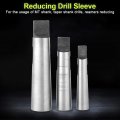 Taper Sleeve Adapter 3pcs Drills Chuck Shank Mt1- Mt2 Mt2- Mt3 Tmt3- Mt4 Morse Reducing For Mt Taper Drills