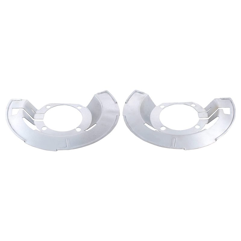 Driver And Passenger Side Front Brake Dust Shield