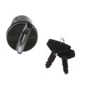 Carlights360 For Dodge Dakota Monaco 1990 Ignition Lock Cylinder Chrome Steering Column Mounting Location Replacement 19021068