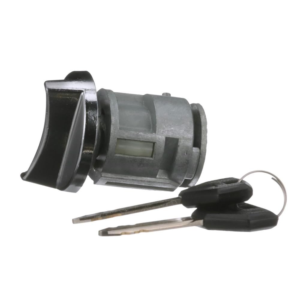 Carlights360 For Dodge Dakota Monaco 1990 Ignition Lock Cylinder Chrome Steering Column Mounting Location Replacement 19021068