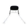 Passenger Backrest Sissy Bar Luggage Rack Pad Compatible With Replacement For Honda Ctx700 Ctx700d Ctx700n 2014-2018 Chrome