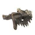 Corner Protector Box Feet Bronze Zinc Alloy 4pcs Antique Horse Shape Jewelry Chest Wood Decorative Leg