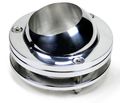 Ididit Steering 2402500040 2 1 4a Polished Aluminum Swivel Ball Floor Mount 