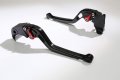 Motorcycle Clutch Brake Lever Set For Triumph Street Twin 2016-2017 Long Style Black Red Handle Adjuster 