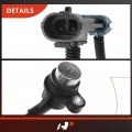 A-premium Front And Rear Side Abs Wheel Speed Sensor Compatible With Chevrolet Gmc Buick Saab Isuzu Models Trailblazer Envoy Xl