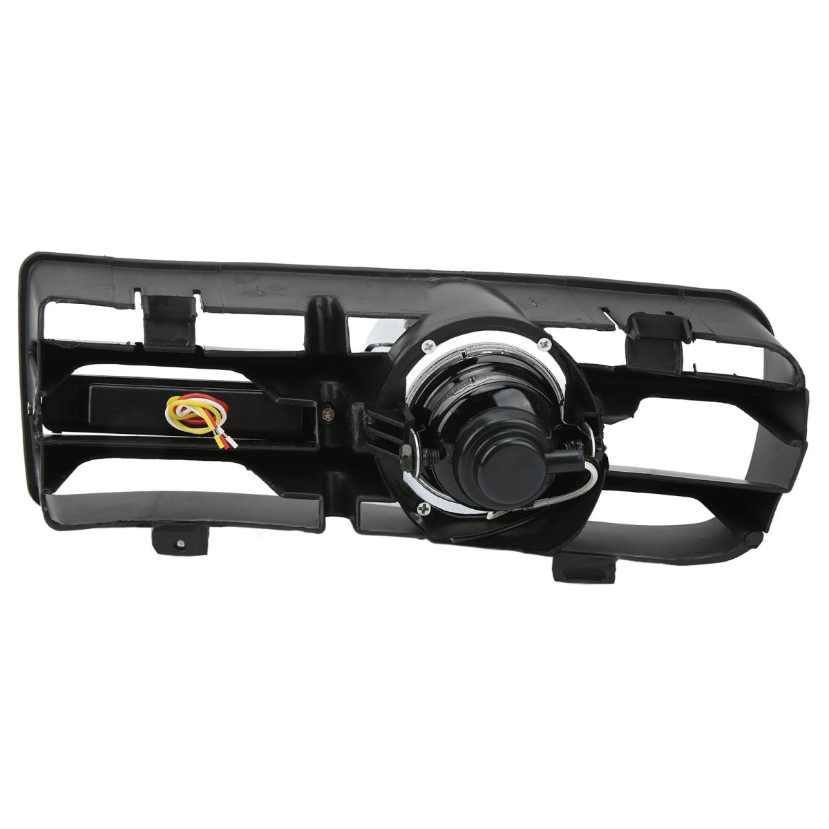 2pcs Led Drl Fog Light Grilles For 1997-2006 Tdi Mk4 H3 Bulb Replacement Daytime Running Kit
