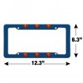 Superman Classic S Shield Logo License Plate Tag Frame