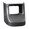 Real Carbon Fiber Central Control Armrest Box Cover For Toyota Gr Supra A90 2019 2023 Interior Storage Trim Stickers Style 2 
