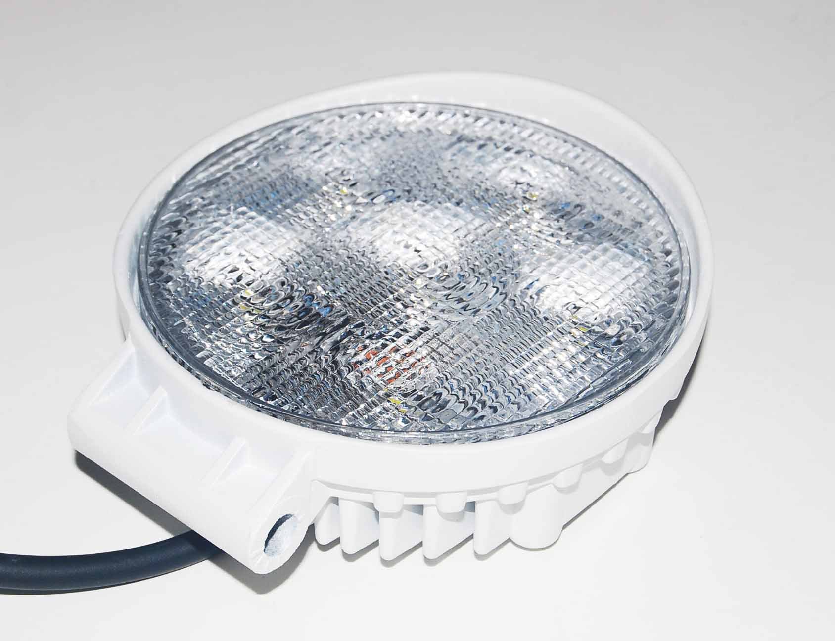 White 18w Led Rv Marine Docking Work Light Motorhome Boat Ship Tower Searay