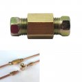 12pcs 1 4 Brake Line 7 16-24 Inverted Fittings Brass Unions