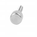 Uxcella Computer Pc Case M4 X 30mm Stainless Steel Flat Head Knurled Thumb Screw 8pcs