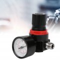 Air Pressure Gauge Ergonomic Design 150psi Regulator Spray Accessories Plastic Aluminum Alloy For Inlet Adjustment