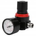 Air Pressure Gauge Ergonomic Design 150psi Regulator Spray Accessories Plastic Aluminum Alloy For Inlet Adjustment