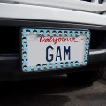 Superman Cute Chibi Character License Plate Tag Frame