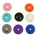 4inch 100mm Diamond Wet Dry Polishing Pads Disc Granite Marble Concrete Stone Set 50 100 300 800 1500 2000 3000