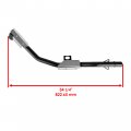 Caltric Exhaust Muffler Pipe Compatible With Polaris Xplorer 500 1997 Worker 335 1999