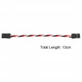 10pcs 4 Inches 10cm 3-pin Servo Extension Cable Wire Male To Female For Rc Futaba Jr Anti-interference
