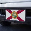 Graphics More Florida State Flag Novelty Metal Vanity Tag License Plate 