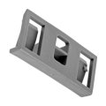 Multi Purpose Retainer Rocker Panel Molding Clip Fastener Nylon Gray 51mm Length 10 Pieces Replacement For 25648693 And