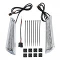 Tcmt Rear Led Filler Panel Light Clear Lens Fit For Honda Goldwing Gl1800 2018-2023
