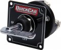 Quickcar Racing Products Battery Disconnect Rotary Switch Panel Mount 160 Amp 12v Removable Key Silver Each 