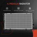 A-premium Engine Coolant Radiator Assembly Compatible With Bmw 135i 2008-2013 135is 2013 335i 2007-2011 X1 2013-2015 Z4
